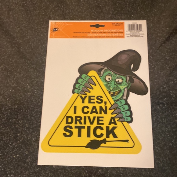 Set of 3 Halloween Car Decor Window Clings - Picture 3 of 5